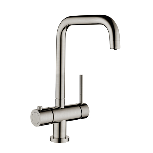 Reginox Amanzi II Boiling Hot Water Tap - Brushed Nickel